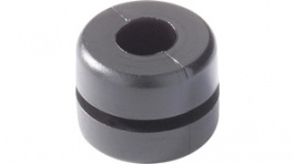 HV1209 PVC-FR BK 1000, Cable Grommet Black diam. 4 mm, HellermannTyton