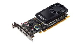 S26361-F2222-L104, Graphics Card, NVIDIA Quadro P P1000, 4GB GDDR5, 47W, Fujitsu