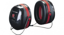 H540B, Earmuffs;35 dB;Black / Red, Peltor