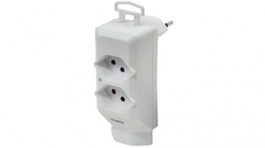 1507922115, Plug-in power strip white 10 A/230 VAC Typ 12, Brennenstuhl