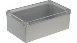 RND 455-00196, Plastic enclosure 200 x 120 x 75 mm light grey IP 65, RND Components