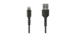 RUSBLTMM2MB, Charging Cable USB-A Plug - Apple Lightning 2m USB 2.0 Black, StarTech.com
