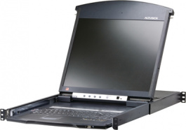 KL1508AIM, LCD KVM switch, over IP 8-port VGA USB / PS/2, CH, Aten