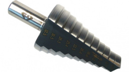 T3012, Step drill 12.5-12.7-15.2-16.2-18.6-20.4-22.5-25.4-28.3-30.5-32.5mm, C.K Tools (Carl Kammerling brand)