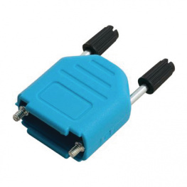 MHDPPK15-B-K, D-Sub plastic hood 15P, MH Connectors