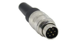 RND 205-01403, Mini Connector Plug 7 Contacts, 5A, 250V, IP67, RND Connect