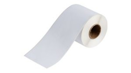 150017, Label Tape, Vinyl, 101.6mm x 30.5m, White, Brady