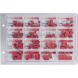 SAMPLESKIT01, Foil capacitor assortment, FKP, Wima