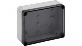 11101501, Plastic Enclosure Without Knockouts, 180 x 130 x 63 mm, Polystyrene, IP66, Grey, Spelsberg