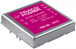 TEN 60-2415, Преобразователь: DC/DC; 60Вт; Uвх: 18?36В; 24ВDC; Iвых: 2500мА; 60г, Traco Power