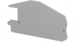 3030640, End plate, grey, Phoenix Contact