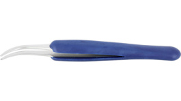 2AB.SA.DR.1, ESD Rubber Grip Tweezers 120 mm, Ideal-Tek