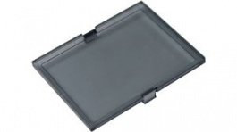 CNMB/2/PS, Din Rail Enclosure Cover Plate, Size 2, Smoked/Transparent, CamdenBoss