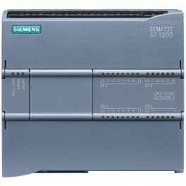 6ES72141HG310XB0, S7-1200 CPU 1214C SIMATIC S7-1200, 14 DI, 2 AI (0...10 VDC),, Siemens