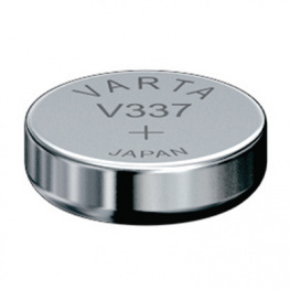 V337, Button cell battery,&nbsp;&nbsp;Silver Oxide, 1.55 V, 8.3 mAh, Varta