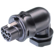 RST20I5S S1 M91V SW Connector M25 male angled 90° Screw Connection