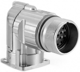 MA1RAP1701, Rotatable 90deg Receptacle 17P 17P, Amphenol