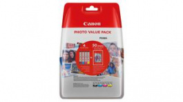 0386C007, Ink & Paper Set, 10 x 15 cm, 50 Sheets, CLI571, CANON