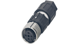 1521588, Cable socket M12, 4 Poles, Phoenix Contact