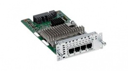 NIM-4FXSP=, Network Interface Module for 4000 Series Integrated Services Routers, 4x FXS/FXS-E/DID, Cisco Systems
