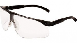 MAXIM0S, Maxim Safety DX Glasses Black/Grey/Clear Polycarbonate Anti-Scratch/Anti-Fog EN, 3M