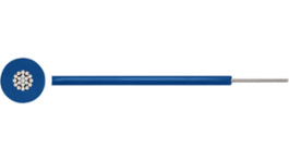 RND 475-00506 [100 м], Stranded wire, 2.50 mm\x1a, blue Tinned copper Silicone, RND Cable