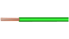 3048 GR005 [30 м], Stranded wire, 0.08 mm2, green Stranded tin-plated copper wire PVC, Alpha Wire