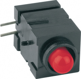 1807.2031, LED; в корпусе; красный; 5мм; Кол-во диод: 1; 20мА; 60°; 4?10мкд, Mentor