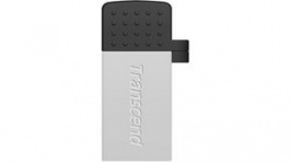 TS16GJF380S, USB Stick, JetFlash, 16GB, USB 2.0, Silver, Transcend