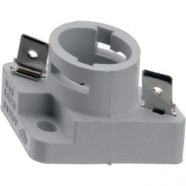 1.02.582.002/0000, Lamp Socket BA15d Faston 6.3 mm, RAFI