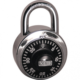 K11548D, Dial combination lock 48 mm, Kasp