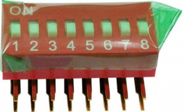 RND 210-00182, DIP switch 8P, RND Components