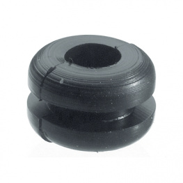 HV 2335 AF [10 шт], Cable Grommet Black diam. 9.4 mm, HellermannTyton