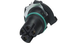 1425640, M12 Panel Mount Socket, 4 Poles, L-Coded, Solder, Phoenix Contact