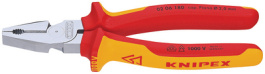 02 06 200, Combination Pliers VDE 200 mm, Knipex