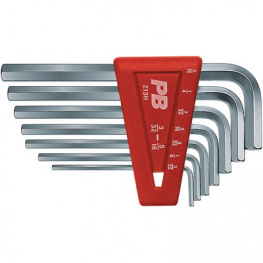PB 213 H, Allen key set - inch, PB Swiss Tools