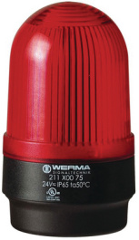 212 100 55, Flashlight, red, WERMA Signaltechnik