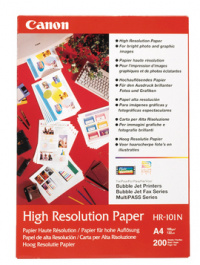 HR-101NA4S, Бумага для печати с высоким разрешением, CANON