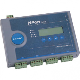 NPORT 5430, Serial Server 4x RS422/485, Moxa