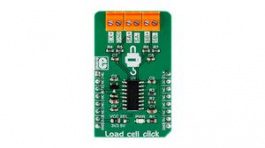 MIKROE-3168, Load Cell Click Weight Measurement Module 5V, MikroElektronika
