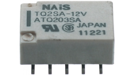 TQ2SAL212Z, Signal Relay 12 VDC 1028 Ohm 140 mW SMD, Panasonic