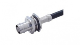 24 BNC-50-3-1/133 NE, RF Connector, BNC, Brass, Socket, Straight, 50Ohm, Crimp Terminal, Huber+Suhner