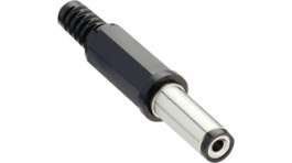 XNES/J 210 schwarz, Power supply plug Poles 2,0.5 A, Lumberg Connect