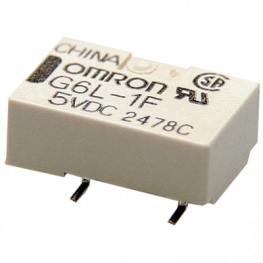 G6L-1F 5VDC, Реле: электромагнитное; SPST-NO; Uобмотки:5ВDC; 0,3A/125ВAC, Omron