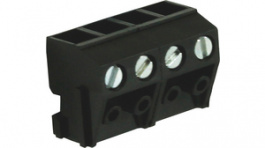 RND 205-00212, Pin Pluggable Terminal Block 4 Poles, 5 mm Pitch, RND Connect