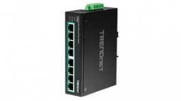 TI-PE80, PoE Switch, Unmanaged, 100Mbps, 200W, RJ45 Ports 8, PoE Ports 8, Trendnet