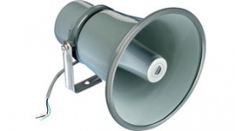 DK 8 D - 100 V, Re-Entrant Horn Speaker 214mm 20Ohm 15W 105dB Light Grey, Visaton