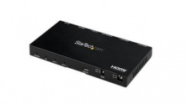 ST122HD20S, HDMI Splitter 1x HDMI - 2x HDMI/1x 3.5mm Audio Output/Toslink 3840x2160, StarTech.com