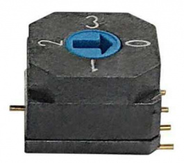 RND 210-00118, PCB coding switch BCD 4+1, RND Components