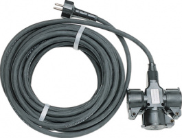 01.000421, Exstension cable PE contact-Plug PE contact-Socket 10 m, Gelia